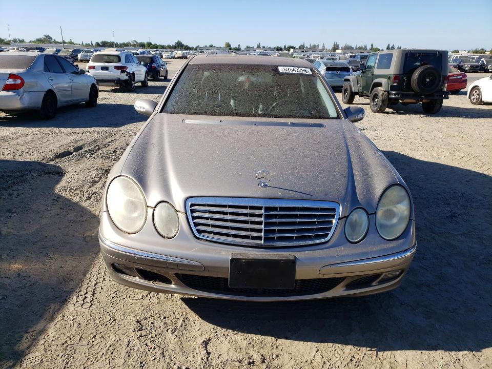 2005 Mercedes-benz E-class VIN WDBUF65J55A669496 COPART salvage auction — REAR END, Ca - Dlr/Dis/Exp Only Salvage Title, sold $450 on 2026-08-18 (photo 5)