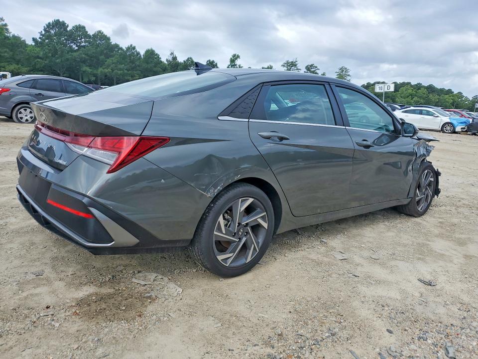 2025 Hyundai Elantra VIN KMHLP4DGXSU983736 COPART salvage auction — FRONT END, Ma - Cert Of Title-Salvage (P), sold $4,600 on 2026-07-15 (photo 3)