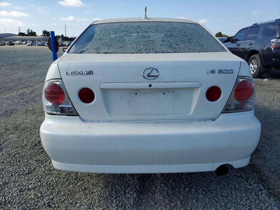 2001 Lexus Is 300 VIN JTHBD182710028659 COPART salvage auction — SIDE, CA - SALVAGE CERTIFICATE, sold $1,400 on 2026-07-21 (photo 6)