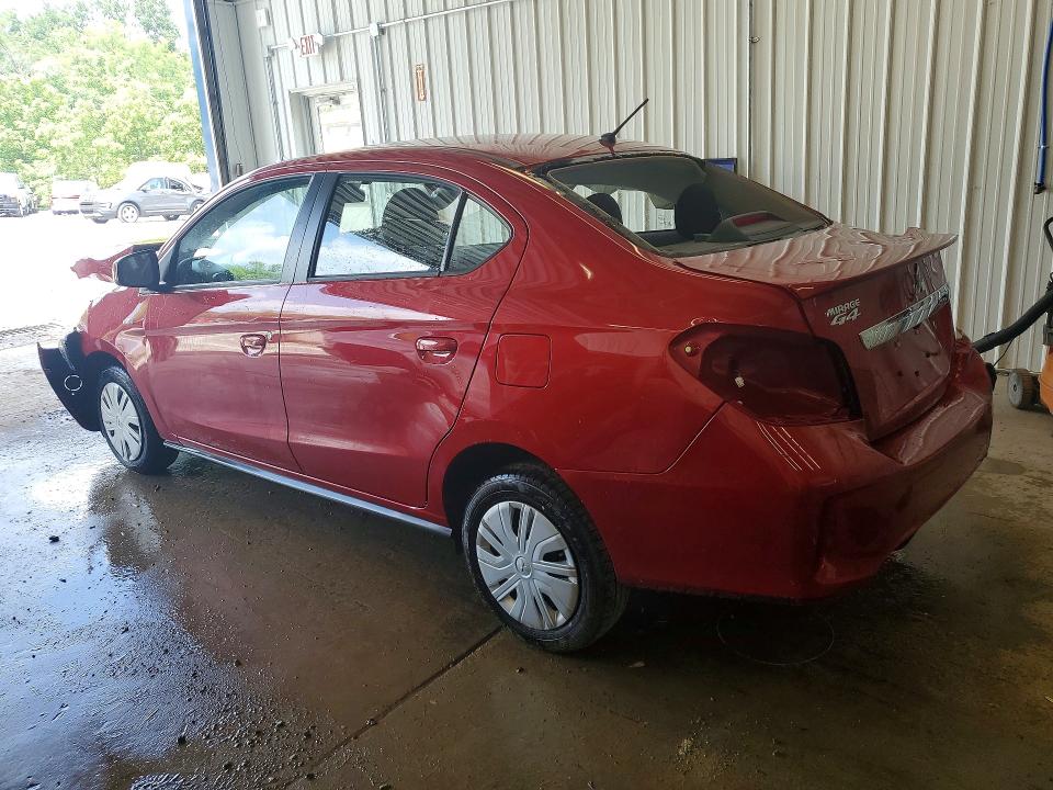 2024 Mitsubishi Mirage VIN ML32FUFJ0RHF18824 COPART salvage auction — FRONT END, Fl - Certificate Of Destruction (P), sold $1,100 on 2026-07-13 (photo 2)