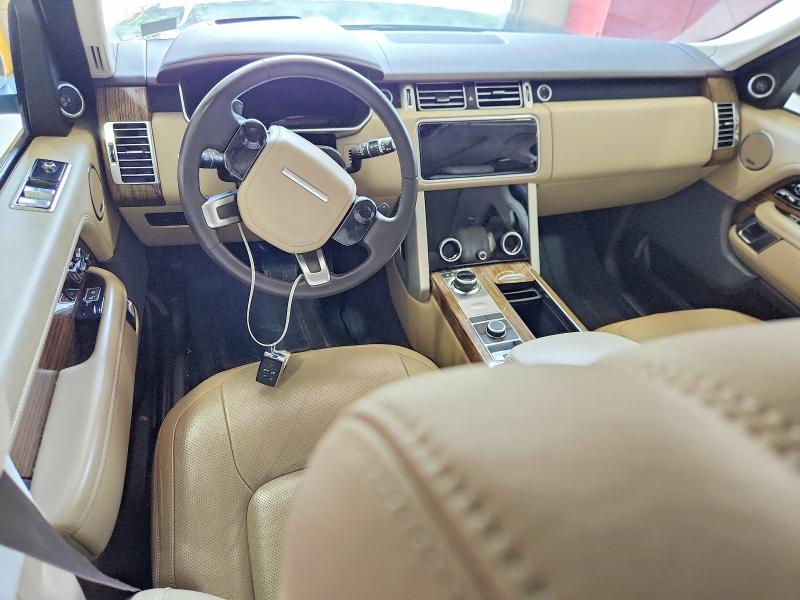 2019 Land rover RANGE ROVER VIN SALGS2SV1KA547054 COPART salvage auction — MINOR DENT/SCRATCHES, Va - Certificate Of Title (P), sold $11,700 on 2026-07-27 (photo 8)