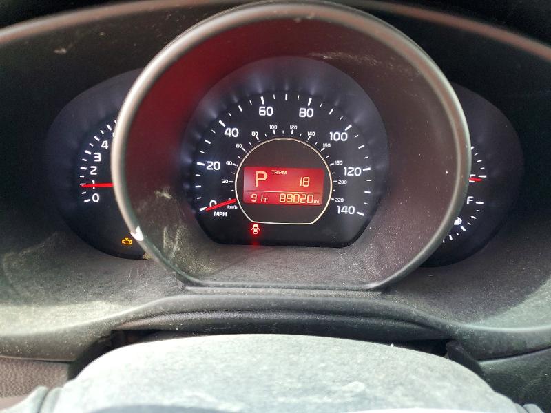 2016 Kia Soul VIN KNDJP3A59G7846446 COPART salvage auction — NORMAL WEAR, TX - BONDED TITLE - CLEAN, sold $1,950 on 2026-07-21 (photo 9)