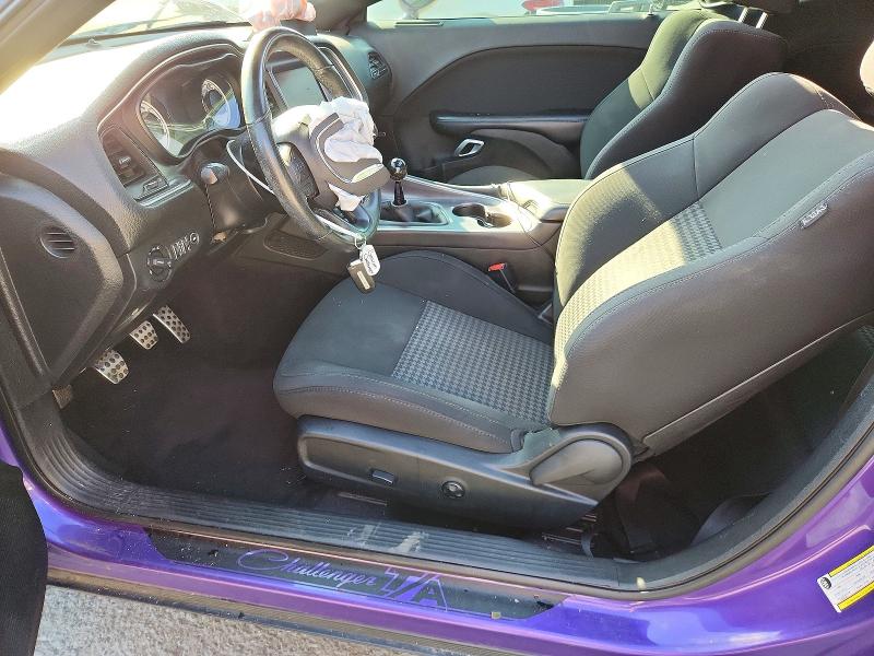 2018 Dodge Challenger VIN 2C3CDZBT7JH287982 COPART salvage auction — FRONT END, NY - MV-907A SALVAGE CERTIFICATE, sold $425 on 2026-07-23 (photo 7)