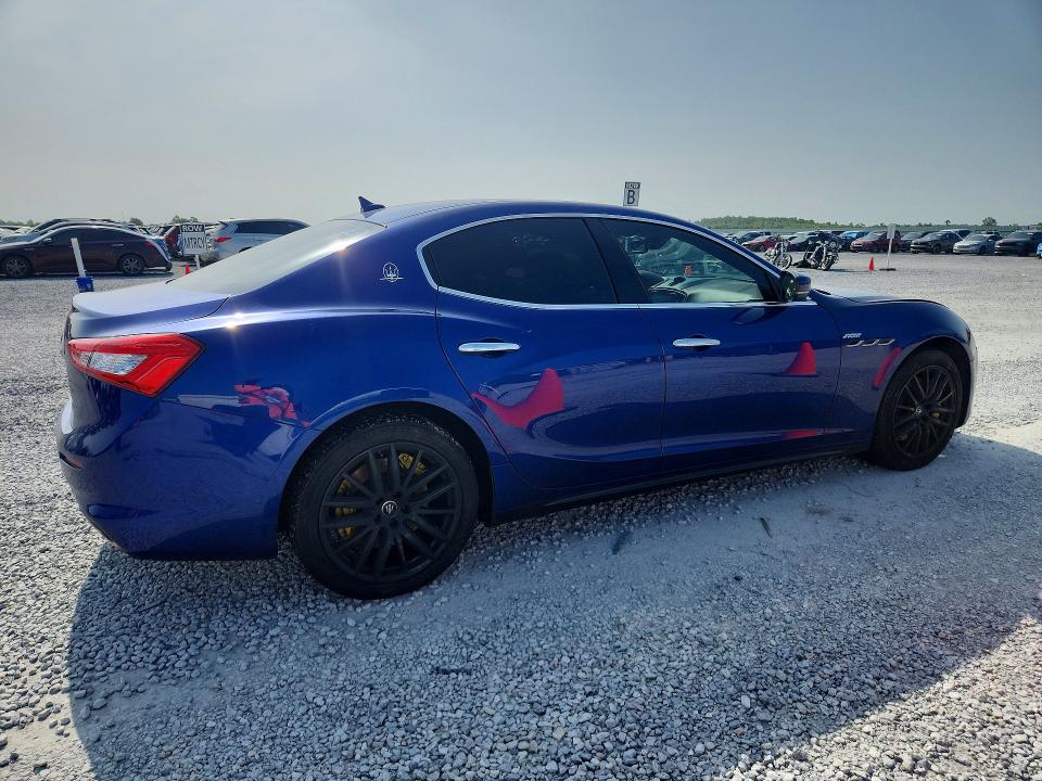 2017 Maserati Ghibli VIN ZAM57RSA5H1235796 COPART salvage auction — WATER/FLOOD, La - Cert Of Title-Salvage Flood, sold $4,600 on 2026-08-10 (photo 3)