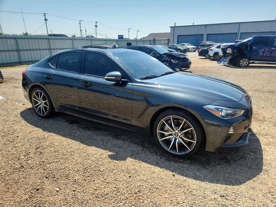 2020 Genesis G70 VIN KMTG34LE9LU056666 COPART salvage auction — ROOF, Il - Salvage Certificate, sold $5,700 on 2026-08-29 (photo 4)
