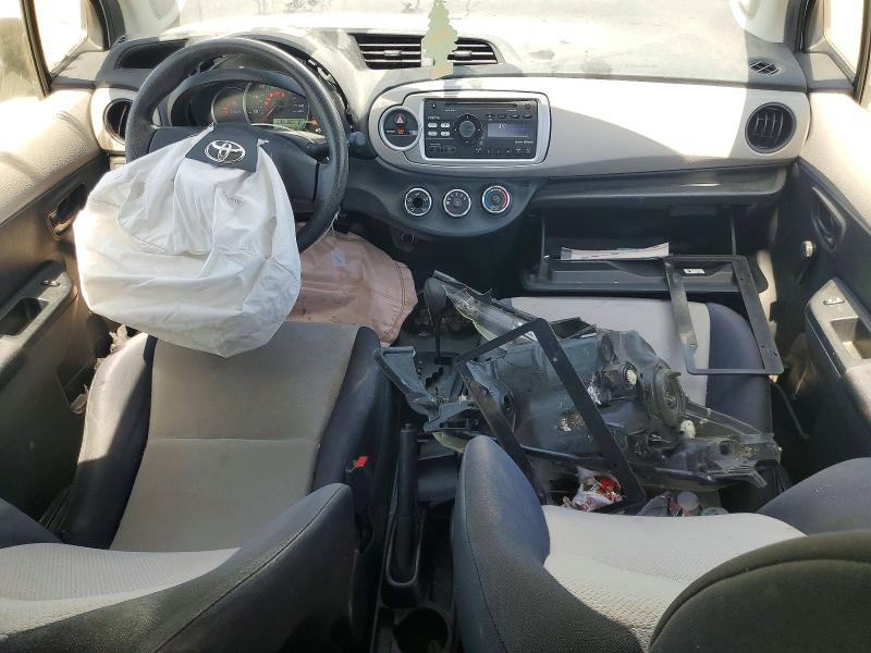 2013 Toyota Yaris VIN JTDKTUD33DD559956 COPART salvage auction — FRONT END, Ca - Salvage Certificate, sold $750 on 2026-07-31 (photo 8)
