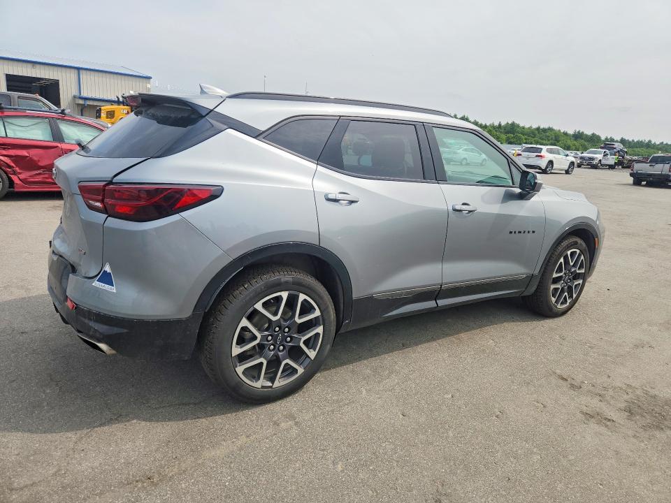 2023 Chevrolet Blazer VIN 3GNKBKRS2PS235254 COPART salvage auction — REAR END, ME - CERT OF TITLE-SALVAGE COLLISIO, sold $9,500 on 2026-09-01 (photo 3)
