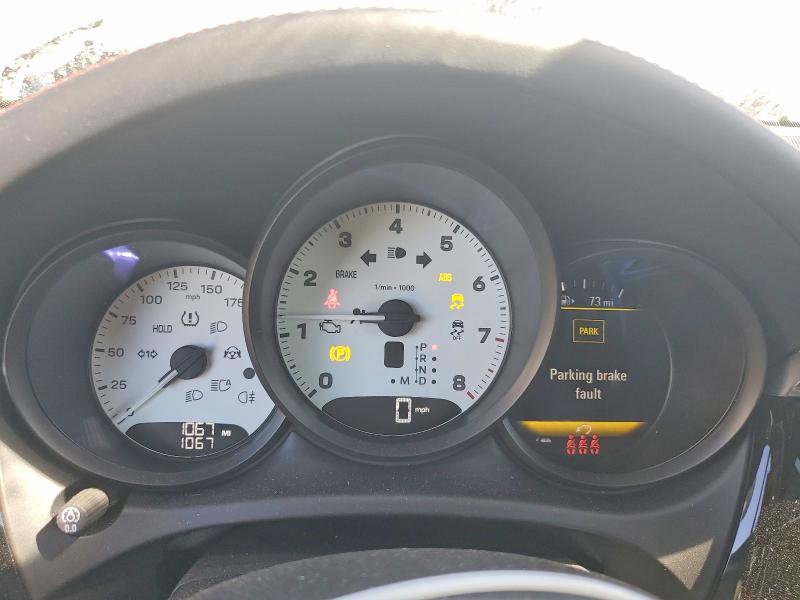 2026 Porsche Macan VIN WP1AA2A51TLB10645 COPART salvage auction — REAR END, Ca - Salvage Certificate, sold $36,500 on 2026-07-16 (photo 9)