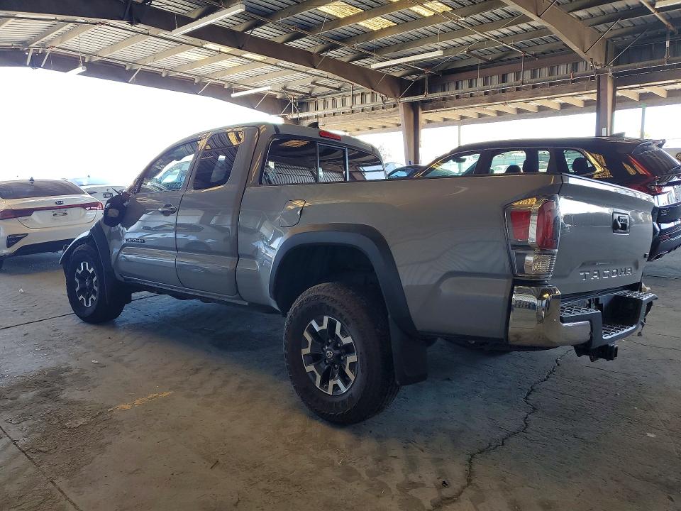2021 Toyota Tacoma VIN 3TYSZ5AN5MT009452 COPART salvage auction — FRONT END, Ca - Salvage Certificate, sold $5,100 on 2026-07-30 (photo 2)
