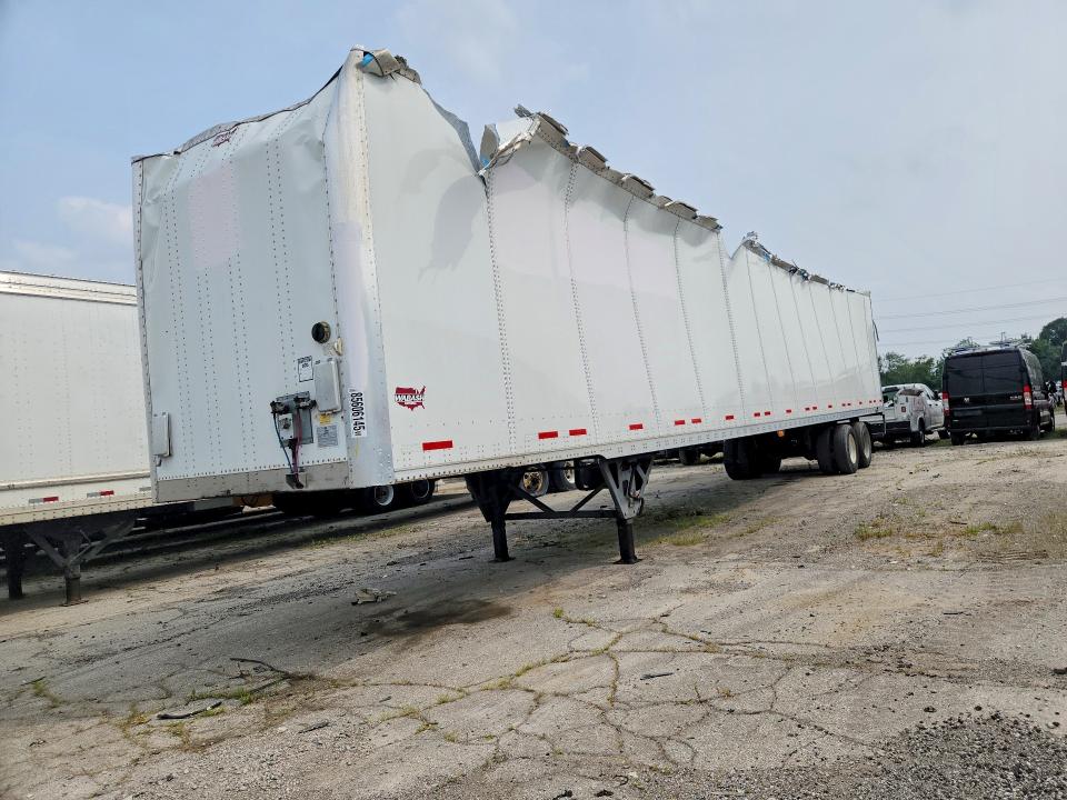 2022 Wabash Dvcvhpc VIN 1JJV532D7NL290503 COPART salvage auction — ROOF, IN - CERT OF TITLE-SALVAGE TITLE, sold $650 on 2026-09-10 (photo 1)