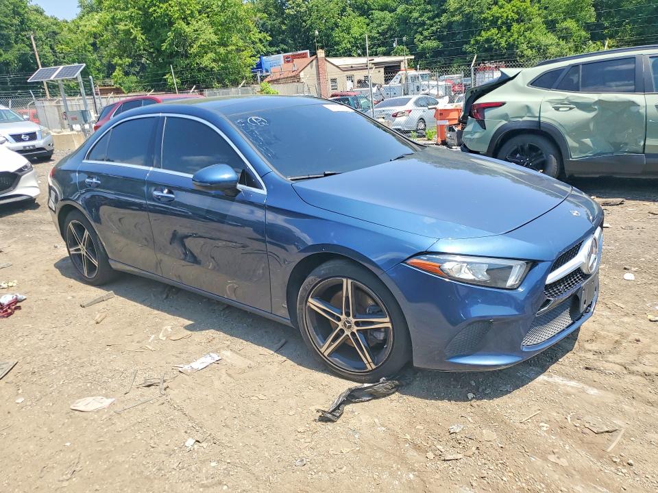 2020 Mercedes-benz A-class VIN W1K3G4FB0LJ237911 COPART salvage auction — MECHANICAL, WV - CERTIFICATE OF TITLE, sold $9,000 on 2026-07-28 (photo 4)