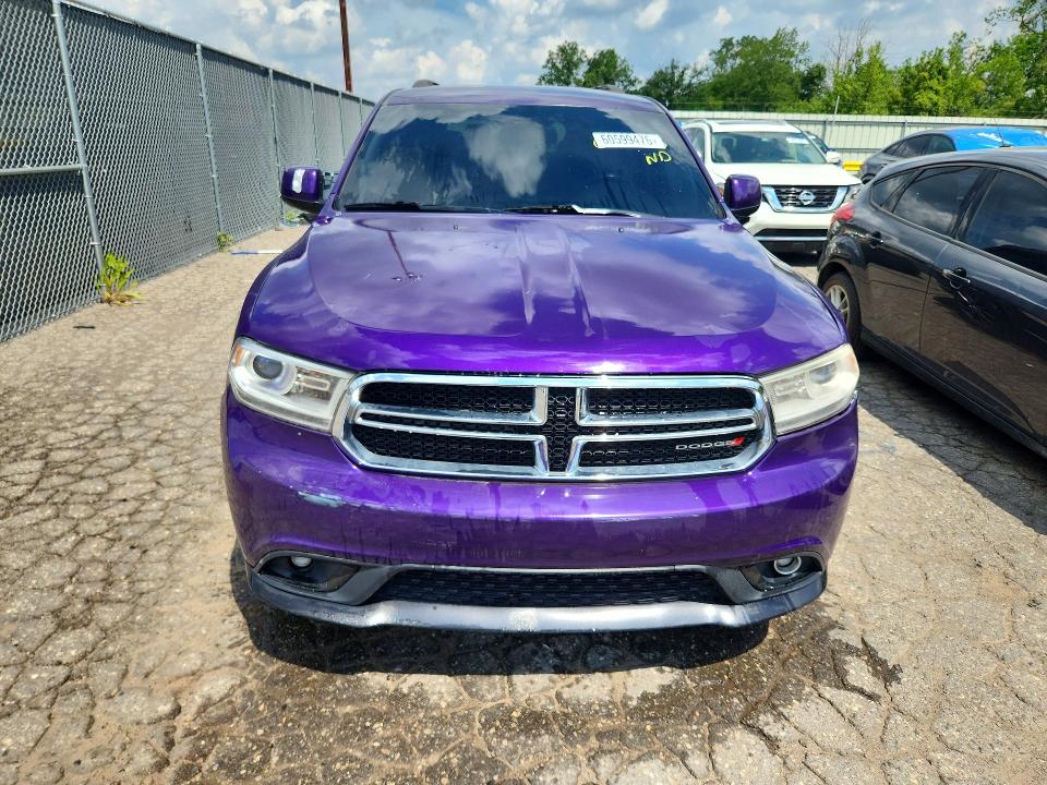 2014 Dodge Durango VIN 1C4RDJAG5EC428679 COPART salvage auction — MINOR DENT/SCRATCHES, Mi - Certificate Of Title, sold $975 on 2026-07-31 (photo 5)