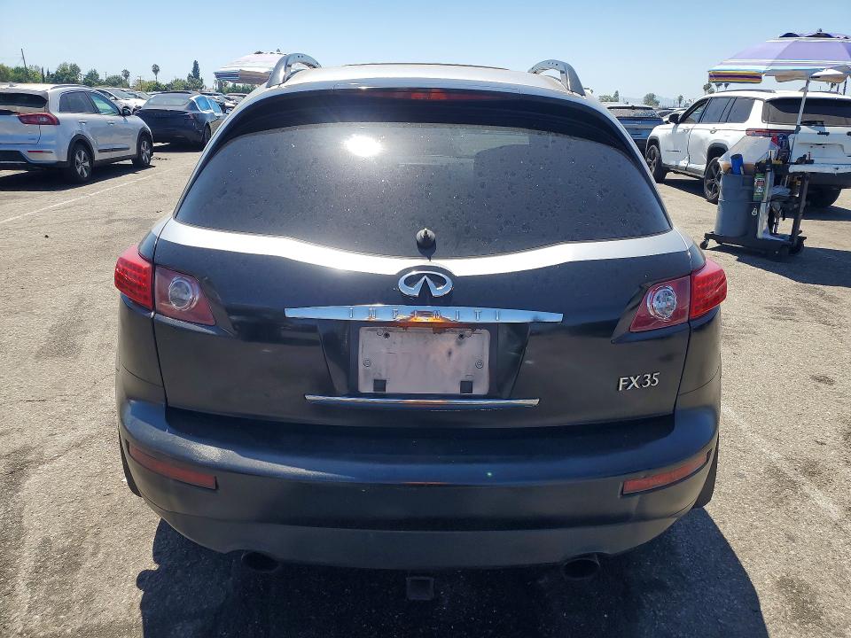 2005 Infiniti Fx VIN JNRAS08U25X104025 COPART salvage auction — SIDE, Ca - Salvage Certificate, sold $400 on 2026-07-31 (photo 6)