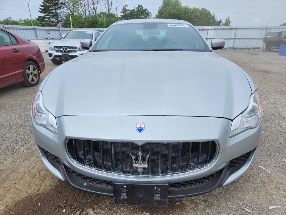 2014 Maserati Quattroporte VIN ZAM56RRA7E1079197 COPART salvage auction — MINOR DENT/SCRATCHES, On - Permit No Brand - Unfit (P), sold $4,050 on 2026-07-30 (photo 5)