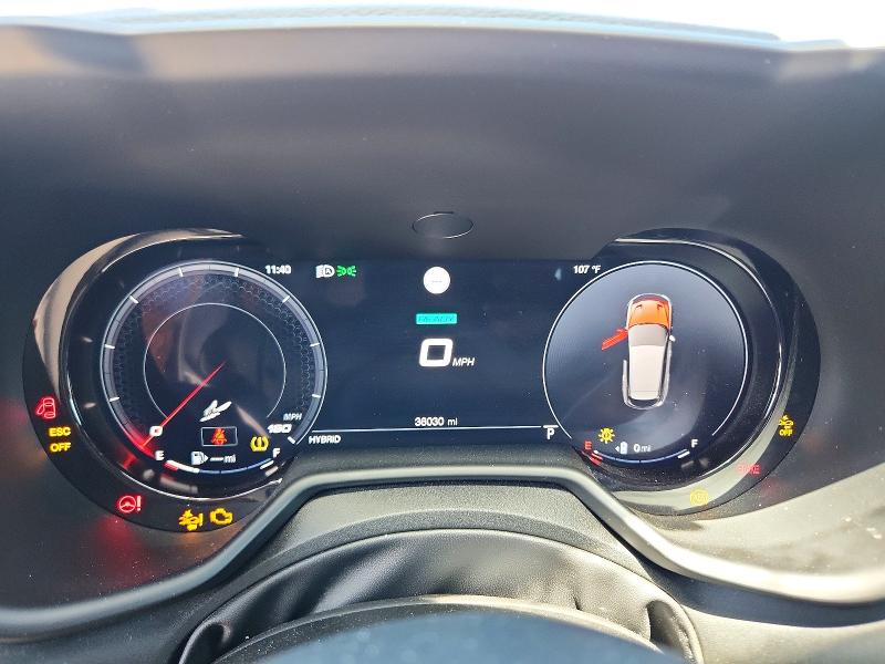 2024 Dodge Hornet VIN ZACPDFDW1R3A22351 COPART salvage auction — FRONT END, Tx - Salvage Vehicle Title, sold $8,000 on 2026-07-28 (photo 9)