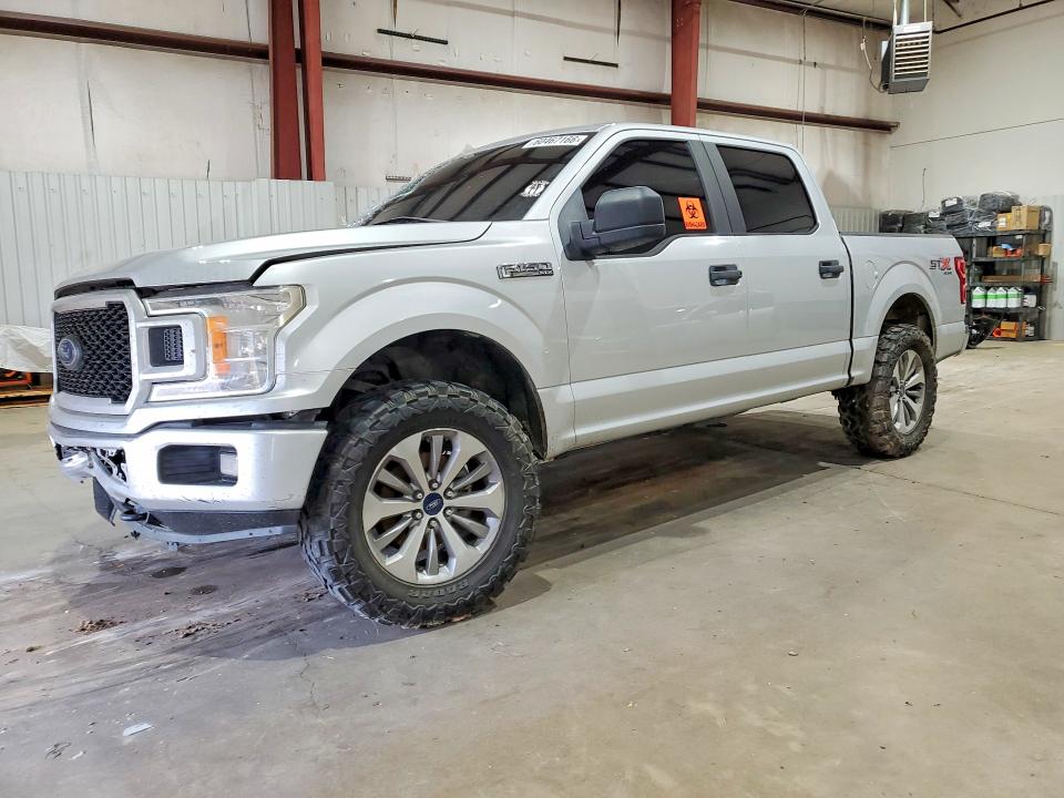 2018 Ford VIN 1FTEW1EP7JKF40533 COPART salvage auction — FRONT END, Tx - Certificate Of Title (P), sold $5,700 on 2026-07-22 (photo 1)