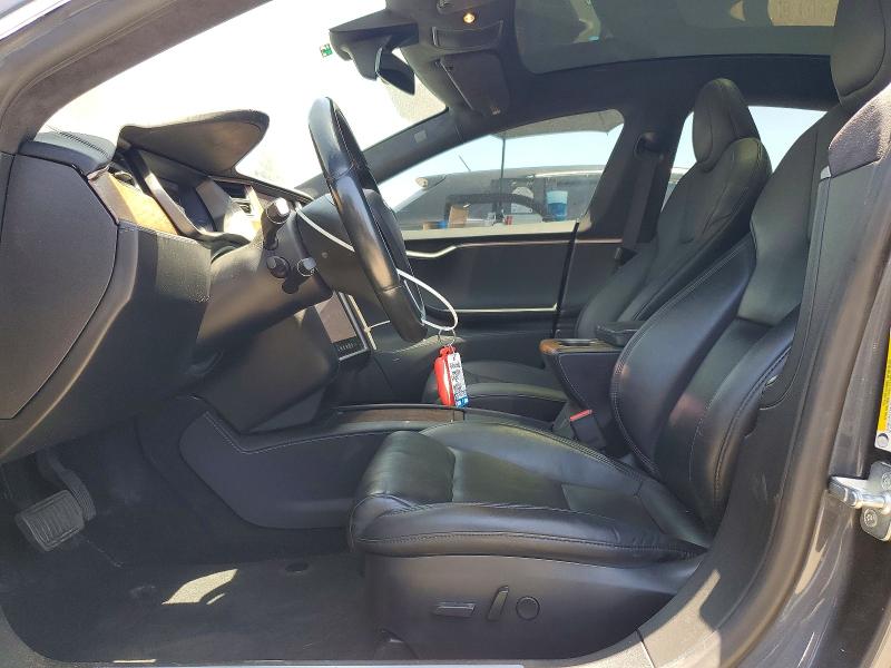 2020 Tesla Model s VIN 5YJSA1E2XLF397034 COPART salvage auction — FRONT END, Ca - Salvage Certificate, sold $12,500 on 2026-09-03 (photo 7)