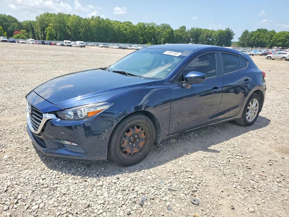 2017 Mazda 3 VIN 3MZBN1K79HM145618 COPART salvage auction — SIDE, Ar - Certificate Of Title (P), sold $3,200 on 2026-08-26 (photo 1)