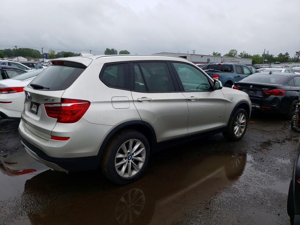 2015 BMW X3 VIN 5UXWX9C51F0D49101 COPART salvage auction — MINOR DENT/SCRATCHES, Ct - Certificate Of Title, sold $1,200 on 2026-07-22 (photo 3)