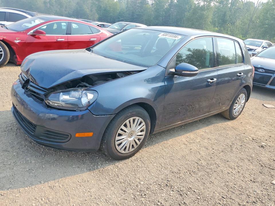 2011 Volkswagen Golf VIN WVWDA7AJ3BW292953 COPART salvage auction — FRONT END, ON - PERMIT SALVAGE, sold $700 on 2026-08-11 (photo 1)