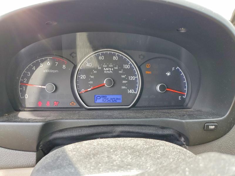 2010 Hyundai Elantra VIN KMHDU4AD1AU907862 COPART salvage auction — FRONT END, GA - CERT OF TITLE-SALVAGE (P), sold $825 on 2026-07-20 (photo 9)