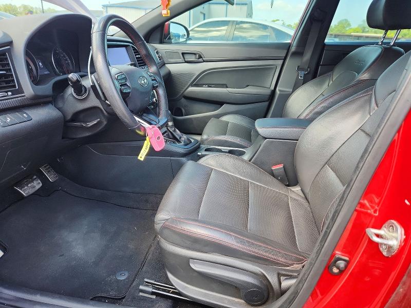 2017 Hyundai Elantra VIN KMHD04LB1HU315170 COPART salvage auction — MINOR DENT/SCRATCHES, Ms - Certificate Of Title, sold $675 on 2026-07-24 (photo 7)