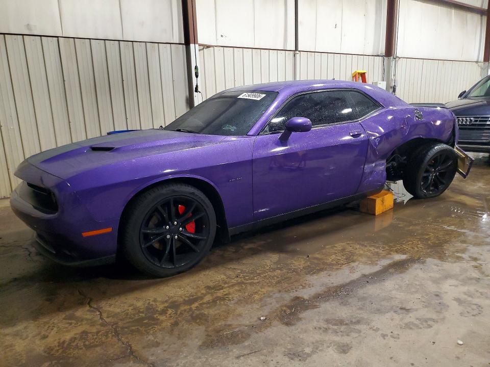 2016 Dodge Challenger VIN 2C3CDZBT6GH202591 COPART salvage auction — REAR END, Pa - Certificate Of Salvage, sold $4,650 on 2026-08-25 (photo 1)