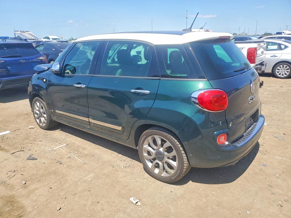 2014 Fiat 500 VIN ZFBCFACH1EZ009010 COPART salvage auction — FRONT END, Salvage Title, sold $400 on 2026-08-07 (photo 2)