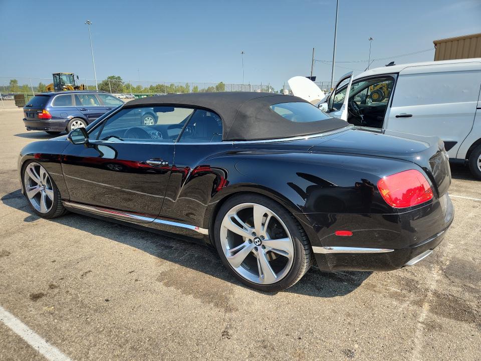 2013 Bentley Continental VIN SCBGR3ZA6DC079120 COPART salvage auction — FRONT END, St - Salvage Title, sold $20,600 on 2026-09-10 (photo 2)