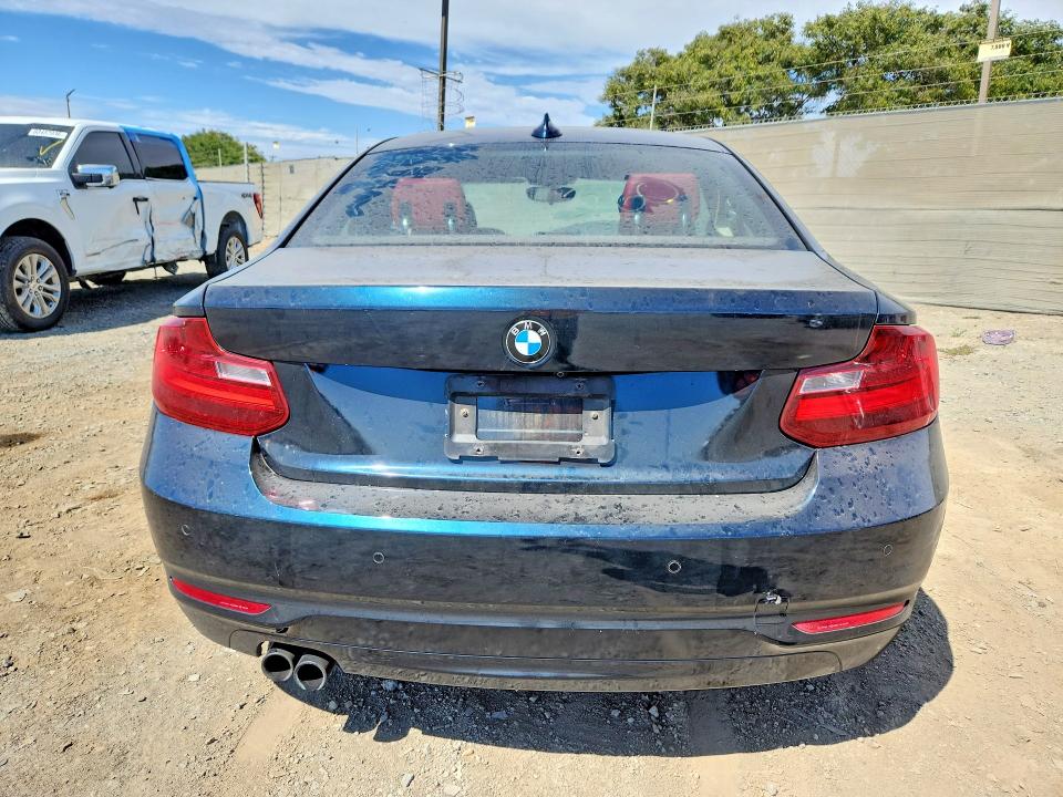 2015 BMW 2er VIN WBA1F9C5XFVW98768 COPART salvage auction — FRONT END, CA - SALVAGE CERTIFICATE, sold $125 on 2026-07-28 (photo 6)