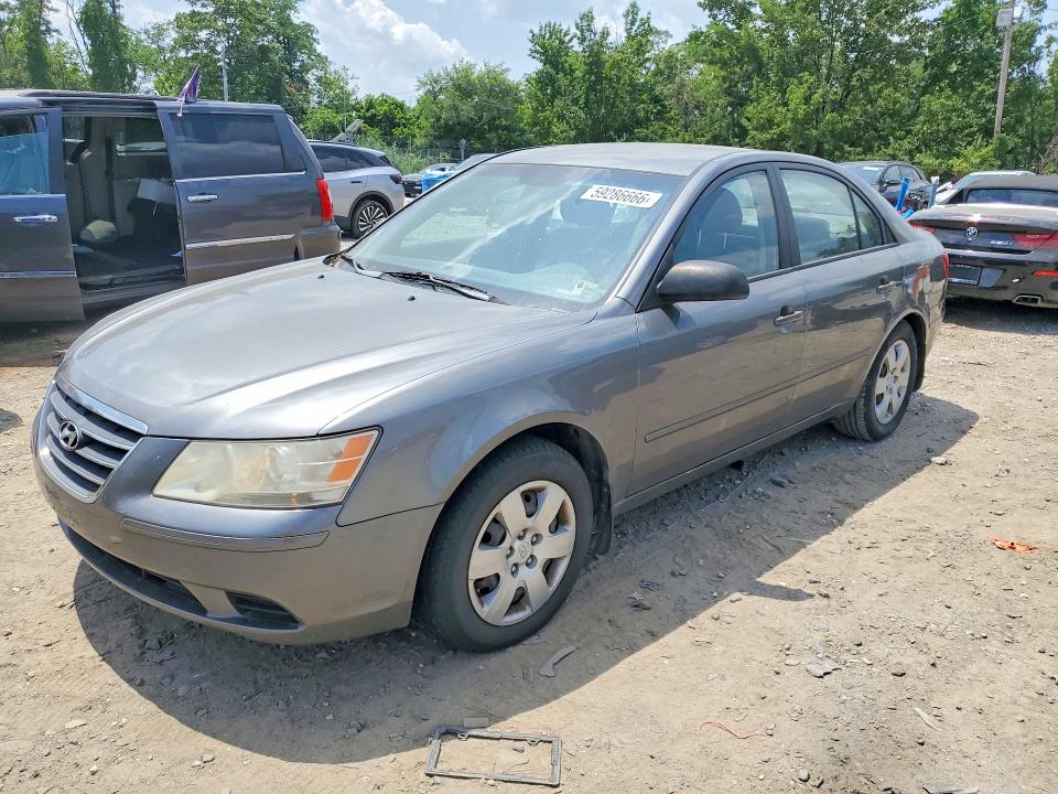 2009 Hyundai Sonata VIN 5NPET46CX9H518235 COPART salvage auction — SIDE, MD - CERT OF SALVAGE > 75% DAMAGE (P), sold $525 on 2026-07-23 (photo 1)
