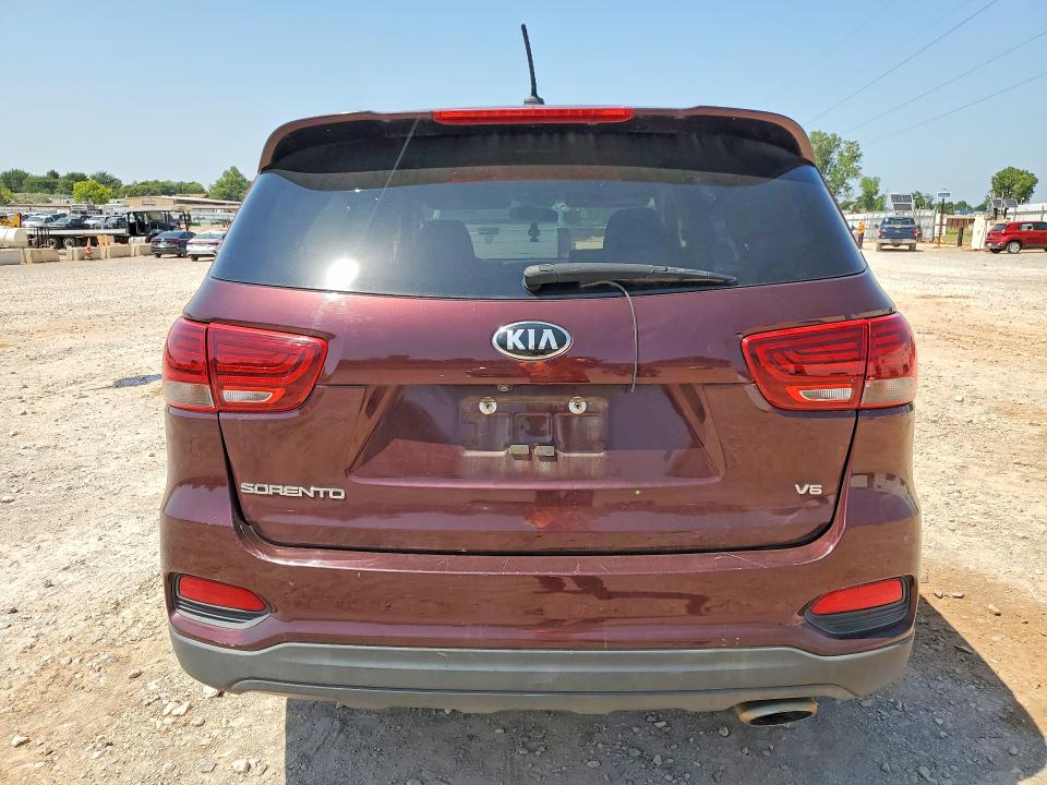 2020 Kia Sorento VIN 5XYPGDA54LG621932 COPART salvage auction — MECHANICAL, OK - CERTIFICATE OF TITLE, sold $100 on 2026-07-28 (photo 6)