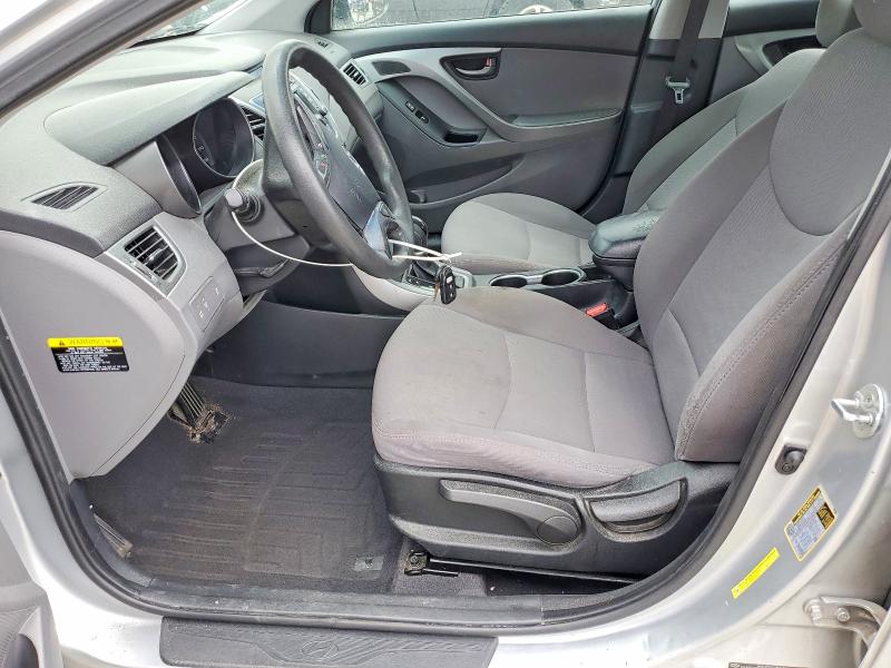 2014 Hyundai Elantra VIN 5NPDH4AE7EH492211 COPART salvage auction — FRONT END, Co - Public - Salvage Title, sold $325 on 2026-07-28 (photo 7)