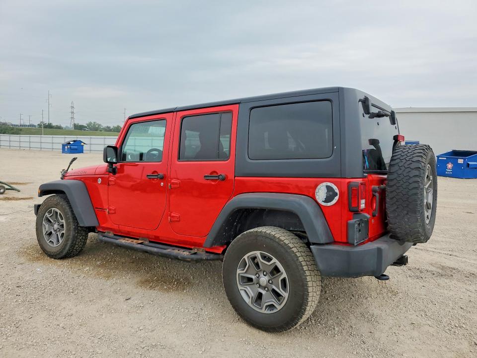 2016 Jeep Wrangler / VIN 1C4BJWFGXGL240338 COPART salvage auction — FRONT END, IA - CERT OF TITLE-SALVAGE TITLE, sold $650 on 2026-08-19 (photo 2)