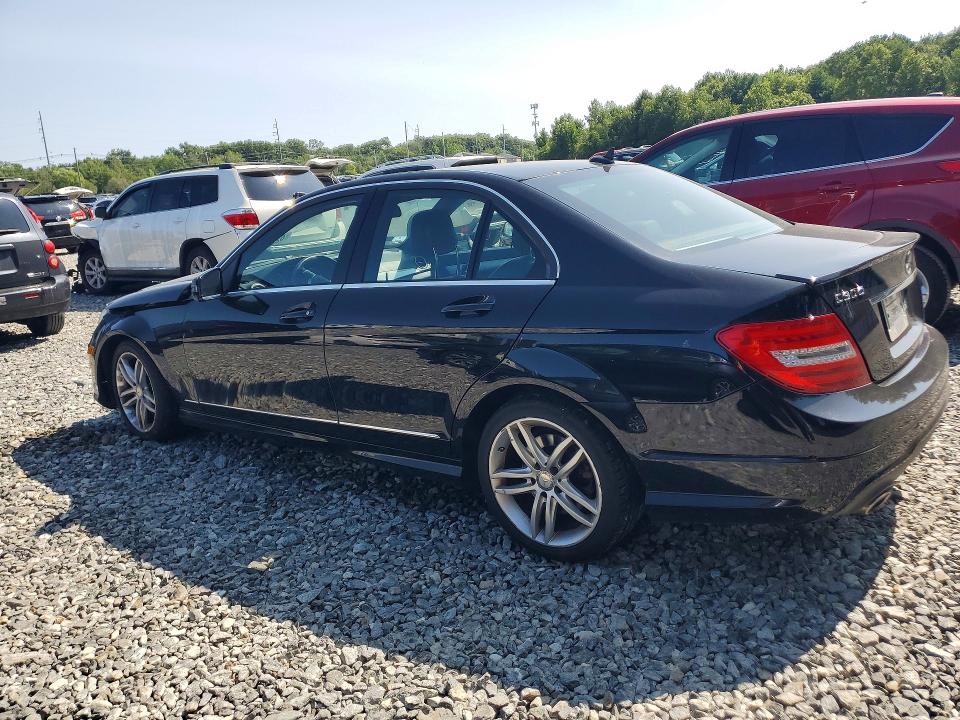 2014 Mercedes-benz C-klasse VIN WDDGF8AB9ER320938 COPART salvage auction — FRONT END, Ma - Cert Of Title-Reconstrctd Coll, sold $425 on 2026-08-12 (photo 2)