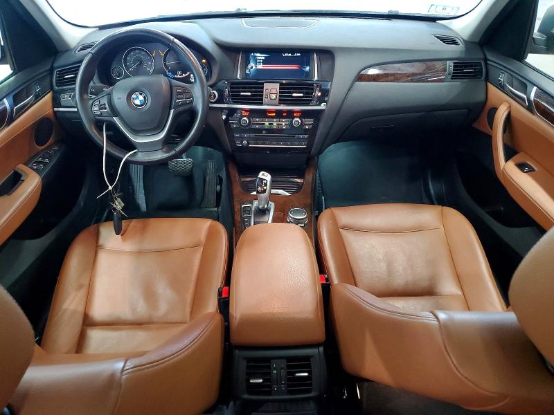 2015 BMW X3 VIN 5UXWX9C53F0D61914 COPART salvage auction — FRONT END, MA - CERT OF TITLE-SALVAGE, sold $2,000 on 2026-07-30 (photo 8)