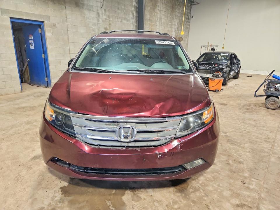 2012 Honda Odyssey VIN 5FNRL5H42CB120486 COPART salvage auction — FRONT END, Pa - Cert Of Salv-R=Reconstructed, sold $150 on 2026-07-20 (photo 5)