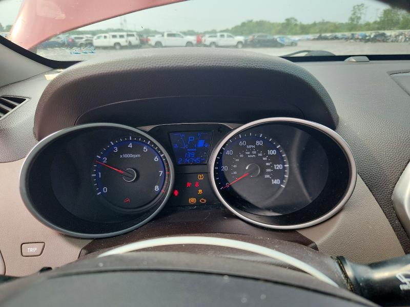 2012 Hyundai Tucson VIN KM8JU3AC8CU524928 COPART salvage auction — REAR END, IL - CERTIFICATE OF TITLE, sold $175 on 2026-07-27 (photo 9)
