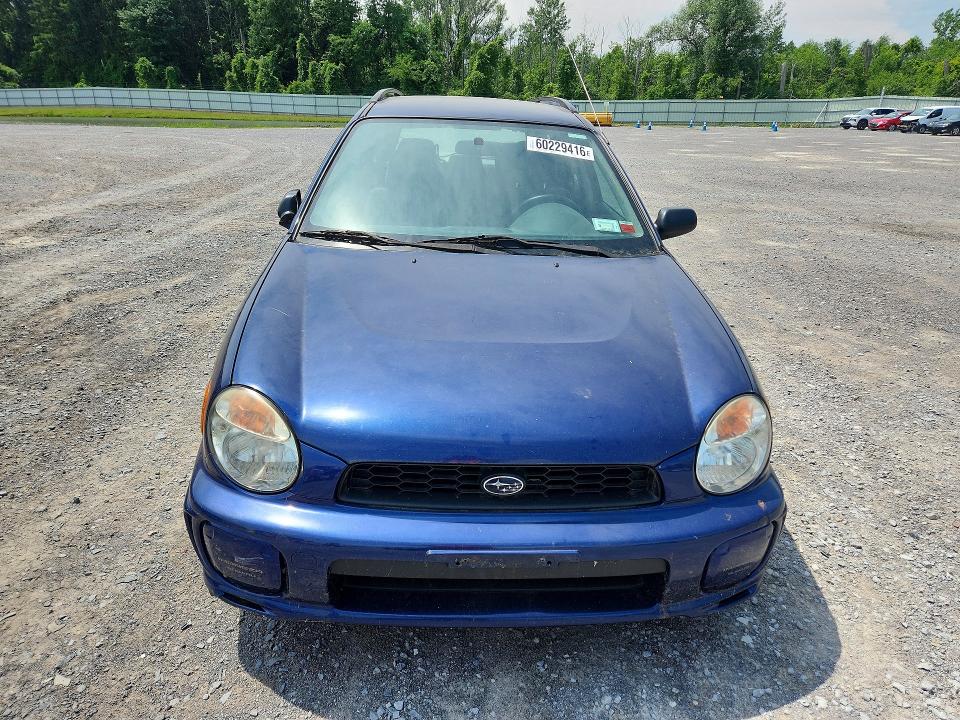 2003 Subaru Impreza VIN JF1GG65503H805896 COPART salvage auction — NORMAL WEAR, Ny - Certificate Of Title, sold $375 on 2026-07-27 (photo 5)