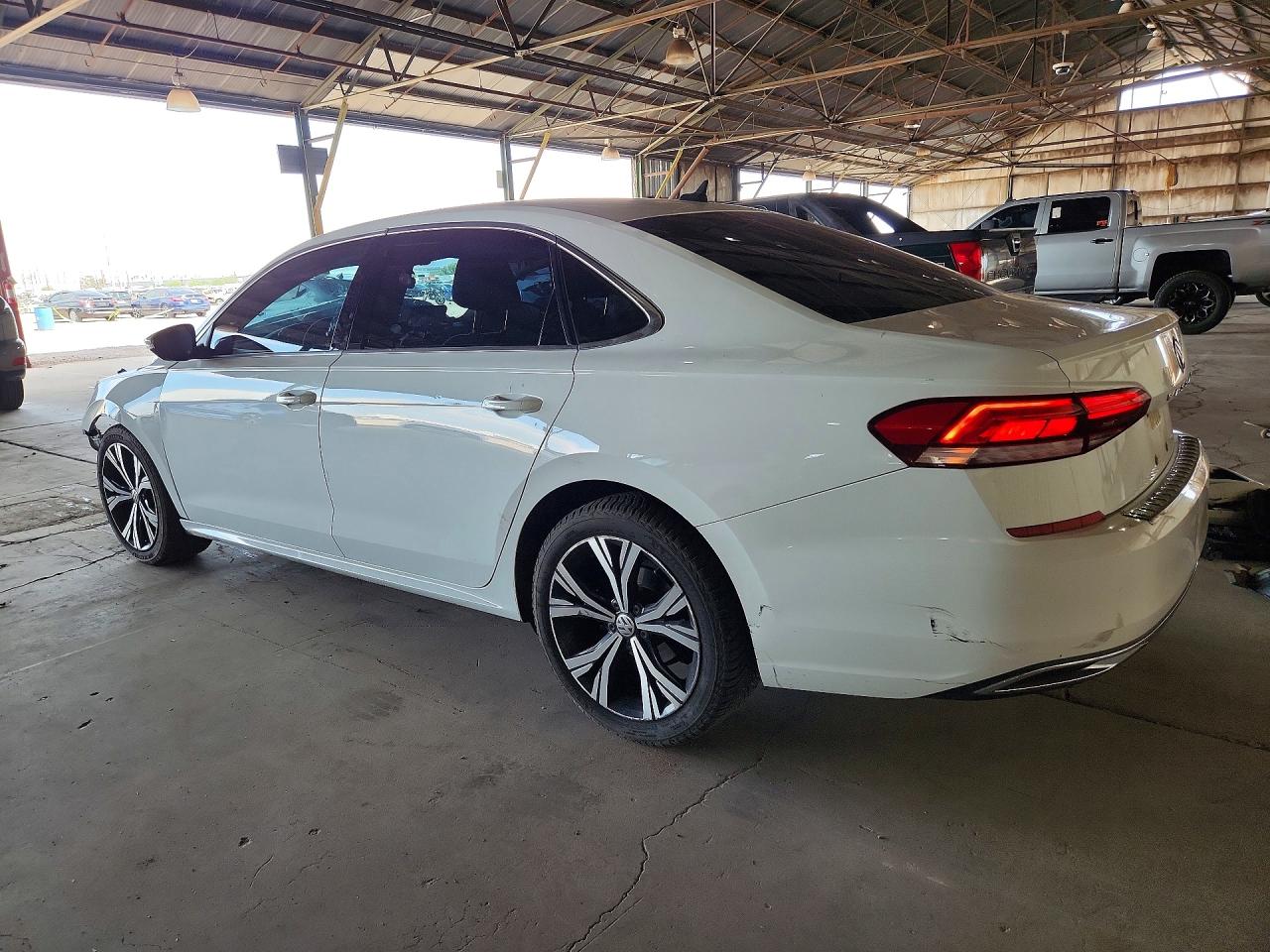 2021 Volkswagen Passat VIN 1VWSA7A37MC013899 COPART salvage auction — Front End, Sc - Salvage Title, sold $2,700 on 2026-09-21 (photo 2)
