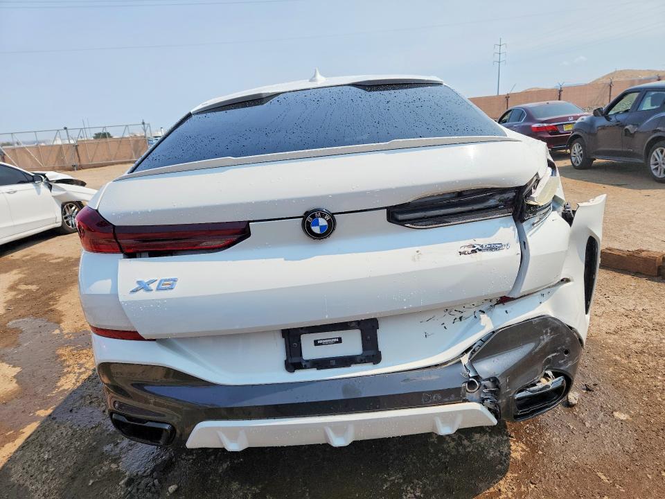 2022 BMW X6 VIN 5UXCY6C01N9K30877 COPART salvage auction — REAR END, Az - Cert Of Title - Salvage, sold $20,600 on 2026-08-27 (photo 6)