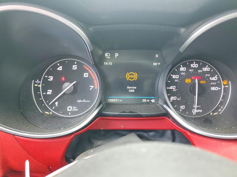2018 Alfa romeo Stelvio VIN ZASFAKAN8J7B76761 COPART salvage auction — FRONT END, Ca - Dis/Dlr/Exp Only Clean Title, sold $1,050 on 2026-08-06 (photo 9)