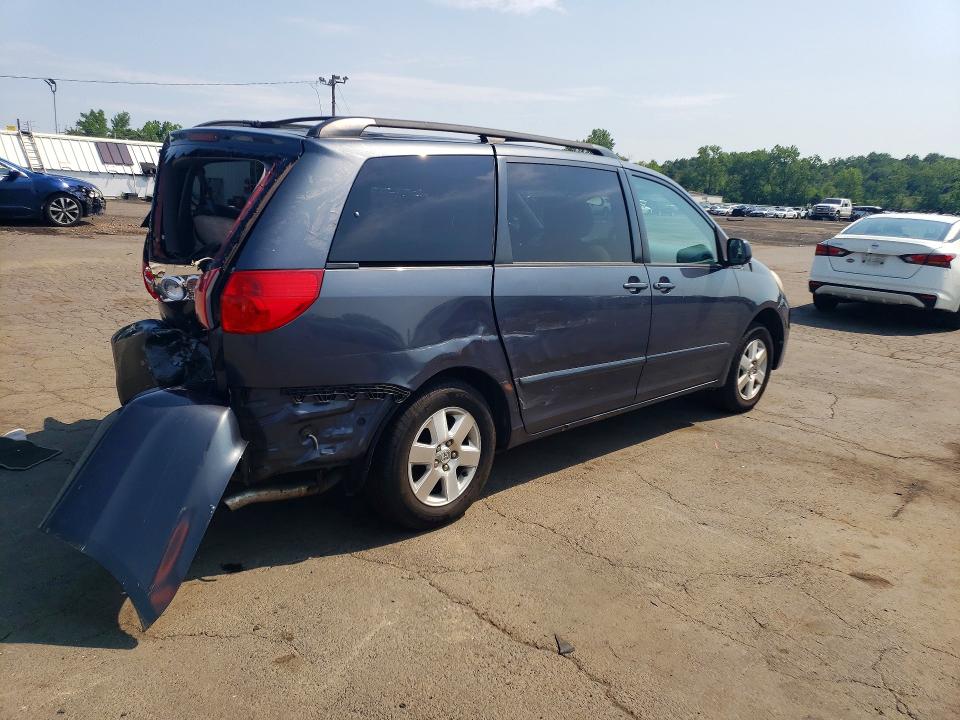 2009 Toyota Sienna VIN 5TDZK23C39S235358 COPART salvage auction — REAR END, CT - CERT OF TITLE-SALVAGE, sold $600 on 2026-07-14 (photo 3)