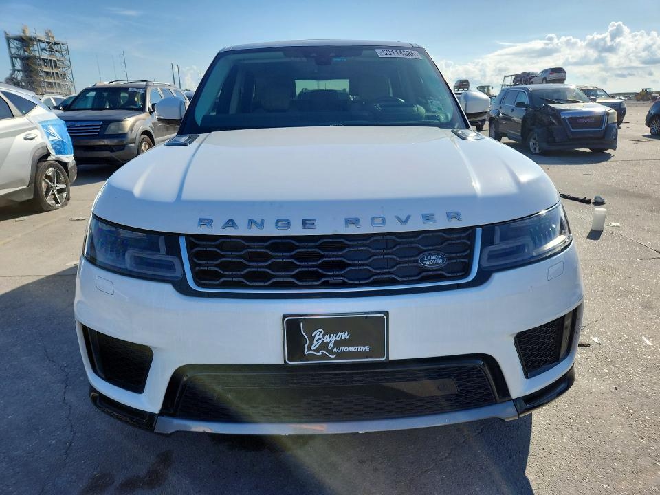 2020 Land rover Range rover sport VIN SALWR2RY4LA723488 COPART salvage auction — MINOR DENT/SCRATCHES, La - Dealer Only Clean Title (P), sold $18,000 on 2026-08-24 (photo 5)