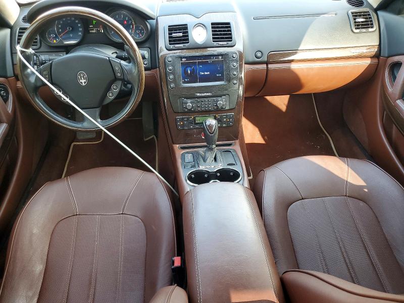 2011 Maserati Quattroporte VIN ZAM39JKA3B0058116 COPART salvage auction — MINOR DENT/SCRATCHES, Oh - Certificate Of Title, sold $5,500 on 2026-07-17 (photo 8)