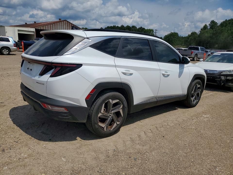 2022 Hyundai Tucson VIN KM8JFCA11NU048744 COPART salvage auction — WATER/FLOOD, La - Cert Of Title-Salvage Flood, sold $7,900 on 2026-07-10 (photo 3)