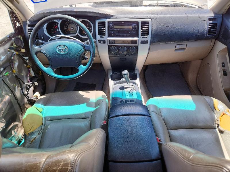 2004 Toyota 4runner VIN JTEZU14R248022420 COPART salvage auction — FRONT END, TX - SALVAGE VEHICLE TITLE (P), sold $1,900 on 2026-07-23 (photo 8)