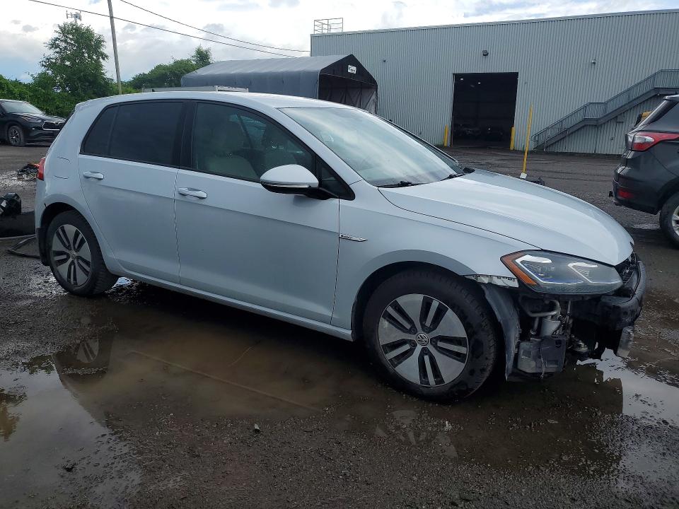 2018 Volkswagen E-golf VIN WVWPR7AU4JW908111 COPART salvage auction — FRONT END, Qc - Gravement Accidente, sold $3,250 on 2026-08-18 (photo 4)