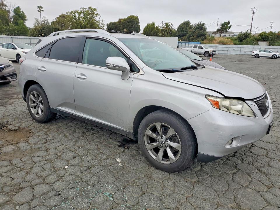 2011 Lexus Rx 350 VIN JTJBK1BA2B2011567 COPART salvage auction — SIDE, CA - SALVAGE CERTIFICATE, sold $2,150 on 2026-07-24 (photo 4)