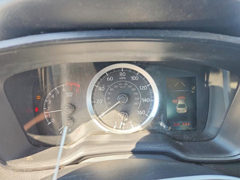 2020 Toyota VIN JTDEPRAE7LJ105262 COPART salvage auction — FRONT END, La - Certificate Of Title, sold $3,550 on 2026-07-24 (photo 9)
